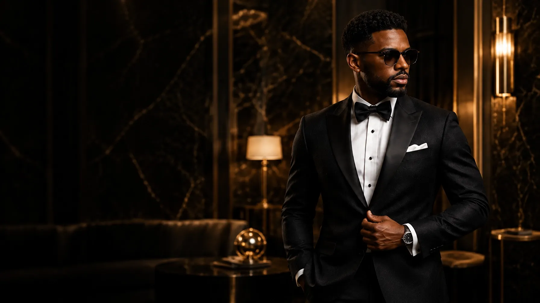Modern fit suit from the Black Tie Style product collection